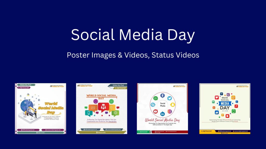 Social Media Day Poster Templates