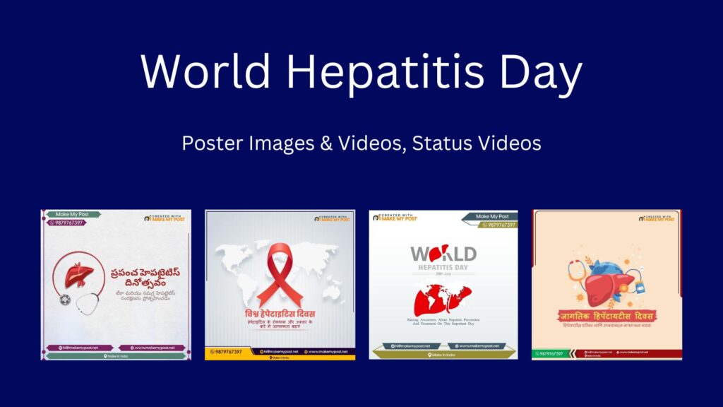 World Hepatitis Day Poster Templates