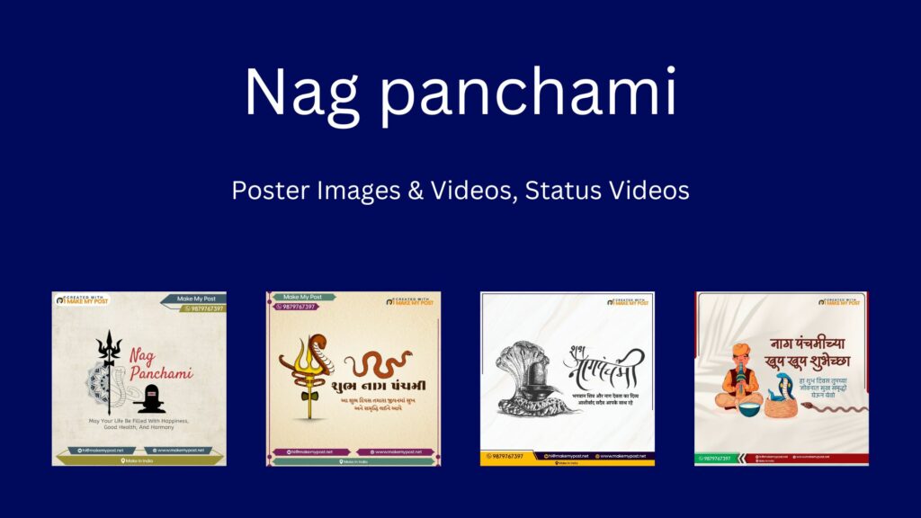 Happy Nag Panchami Poster Templates